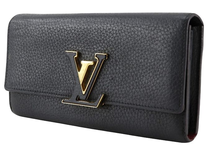 Louis Vuitton Portefeuille Capucines Long Wallet Schwarz Pink - Ansicht 2