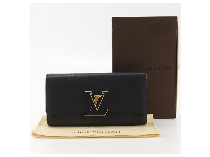 Louis Vuitton Portefeuille Capucines Long Wallet Schwarz Pink - Ansicht 20