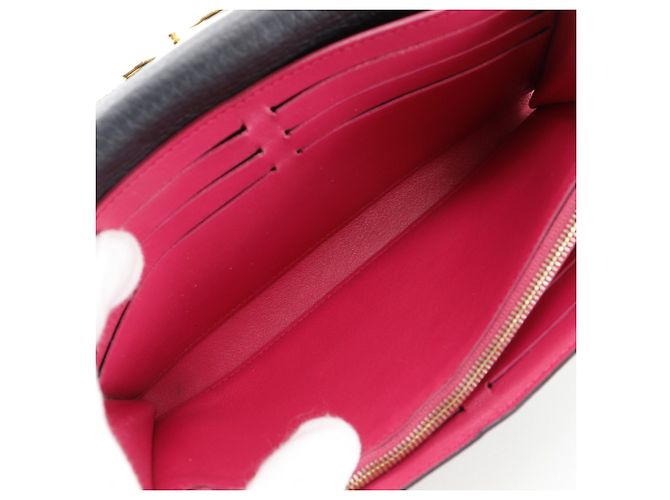 Louis Vuitton Portefeuille Capucines Long Wallet Schwarz Pink - Ansicht 6