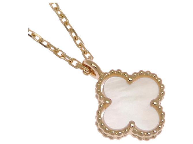 Collana Pendente Van Cleef & Arpels 750YG Sweet Alhambra - vista 3