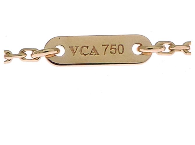 Collana Pendente Van Cleef & Arpels 750YG Sweet Alhambra - vista 5