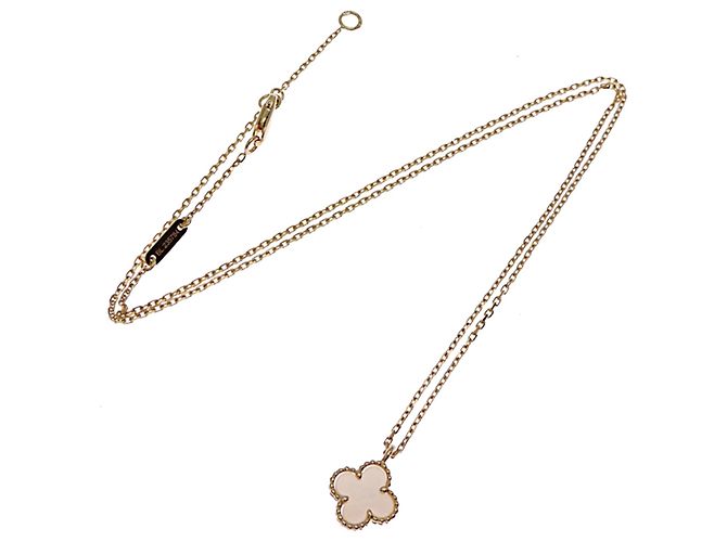 Collana Pendente Van Cleef & Arpels 750YG Sweet Alhambra - vista 8
