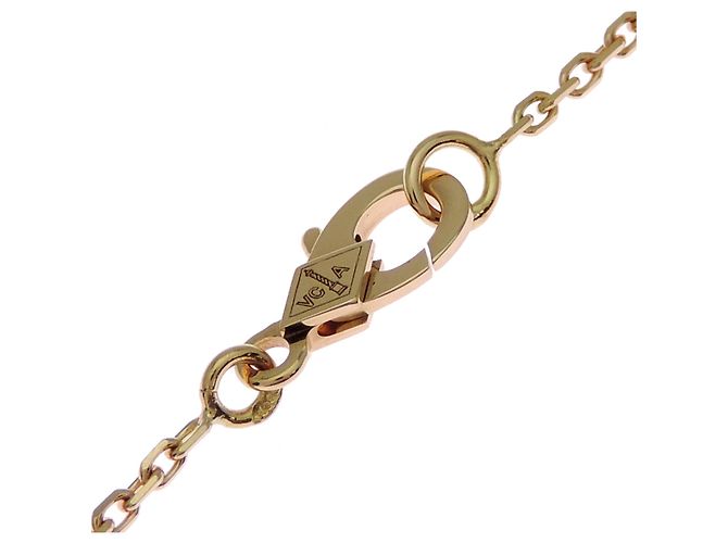 Collana da donna Van Cleef & Arpels 750YG Onyx Vintage Alhambra - vista 4