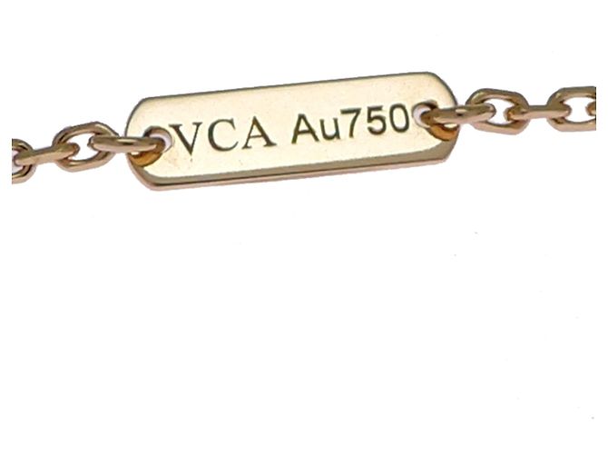 Collana da donna Van Cleef & Arpels 750YG Onyx Vintage Alhambra - vista 5