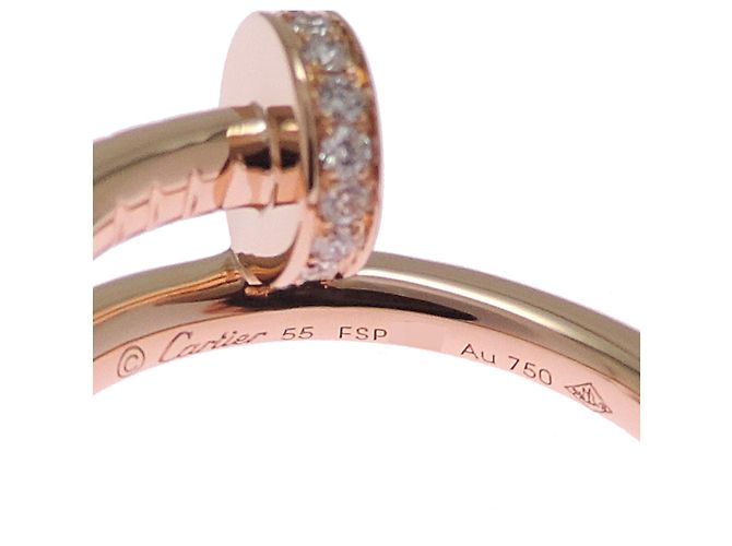 Anello Cartier Juste un Clou in oro rosa - vista 5