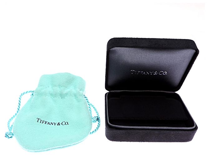 Autre Marque Tiffany & Co. 750YG T Wire Bar Ohrringe - Ansicht 6