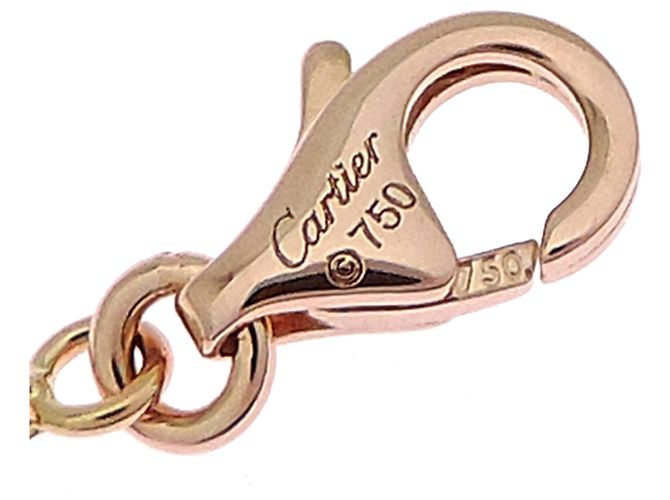 Collana Cartier Trinity da donna con diamanti - vista 6