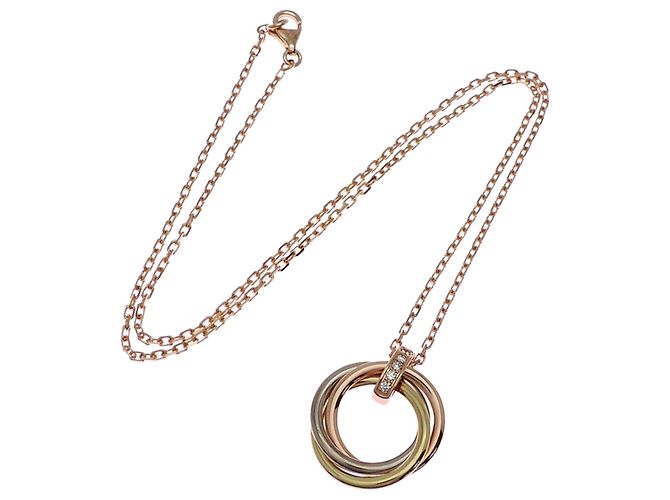 Collana Cartier Trinity da donna con diamanti - vista 8