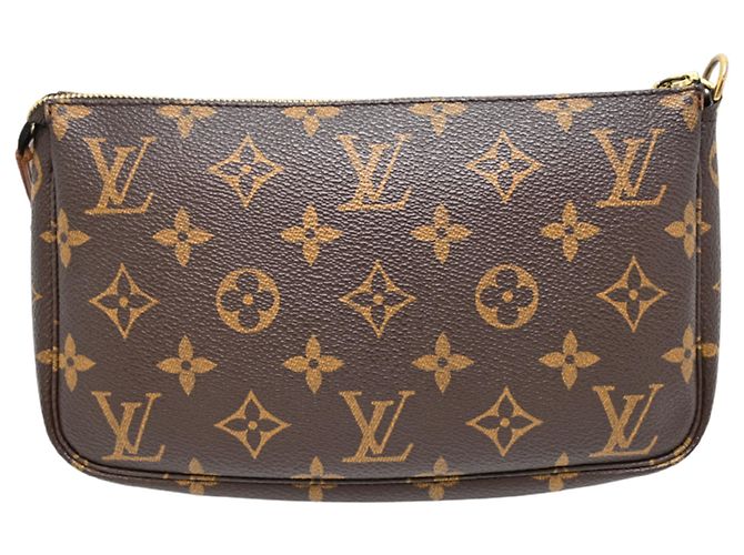 Louis Vuitton Pochette Accessoires Pouch Marrone - vista 2