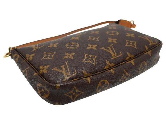 Louis Vuitton Pochette Accessoires Pouch Marrone - vista 3