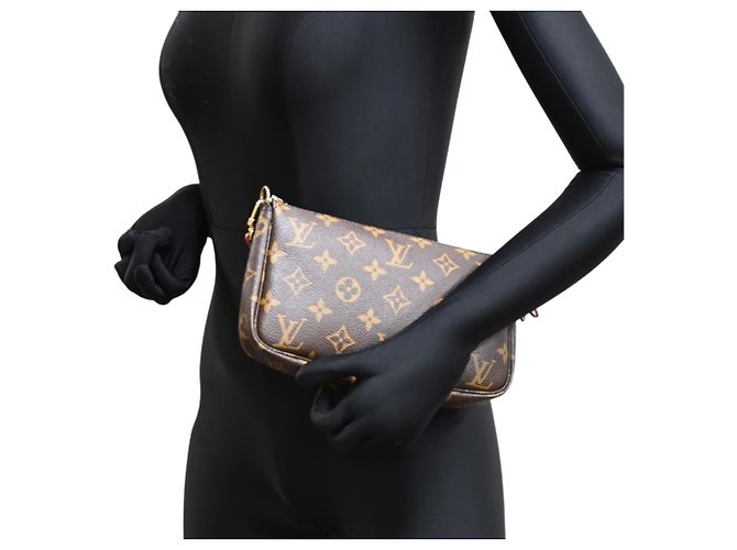 Louis Vuitton Pochette Accessoires Pouch Marrone - vista 9