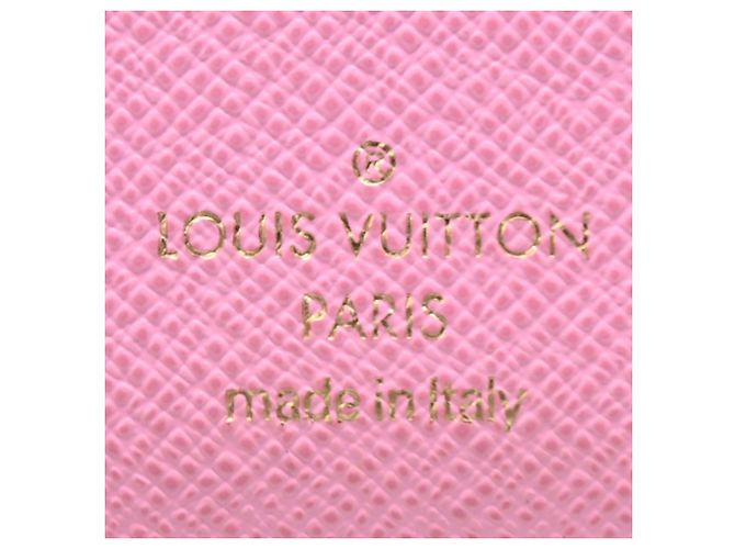 Louis Vuitton Portefeuille Victorine Tri-fold Wallet Castaño Rosa - vista 9