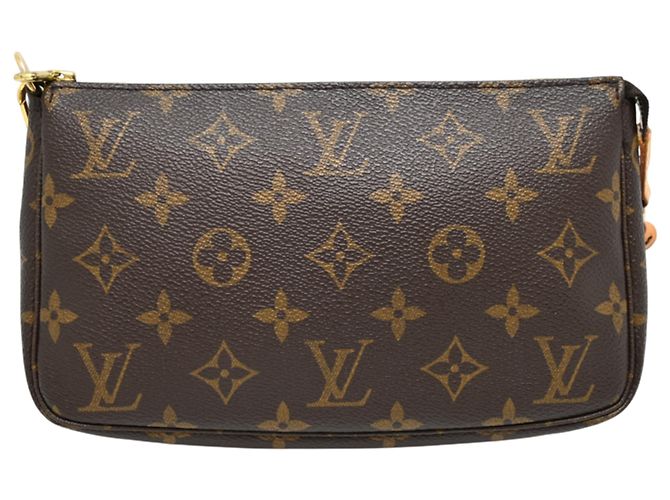 Louis Vuitton Pochette Accessoires Pouch Marrone - vista 2