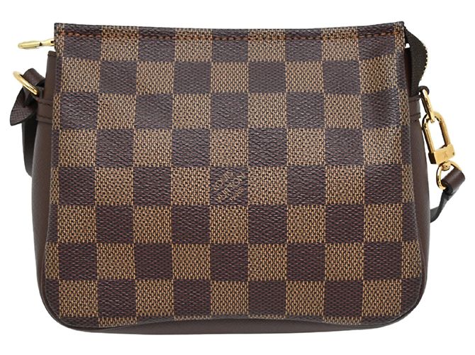 Louis Vuitton Damier Ebene Make-up Tasche Braun - Ansicht 2