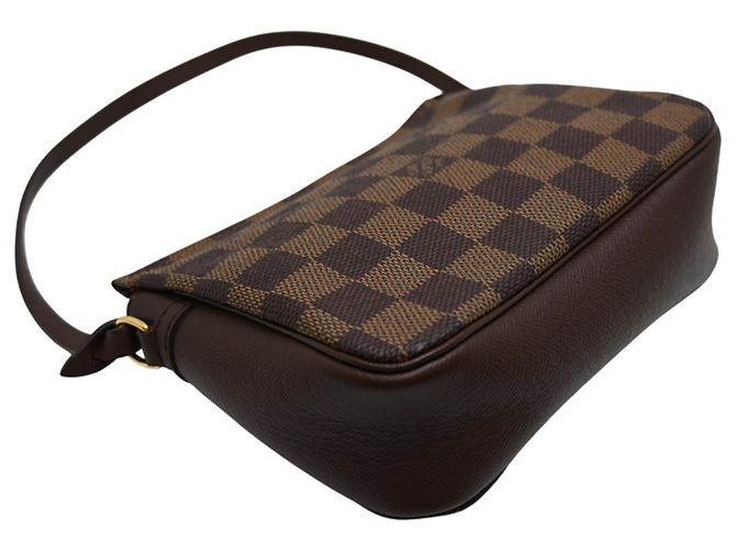 Louis Vuitton Damier Ebene Make-up Tasche Braun - Ansicht 3