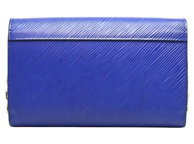 Louis Vuitton Portefeuille Twist Chain Flamingo Long Wallet Blu Multicolore - vista 2