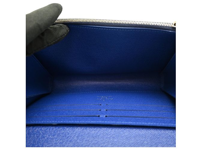 Louis Vuitton Portefeuille Twist Chain Flamingo Long Wallet Blu Multicolore - vista 6
