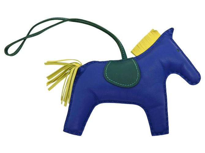 Hermès Hermes Rodeo Charm GM Blau Golden - Ansicht 2