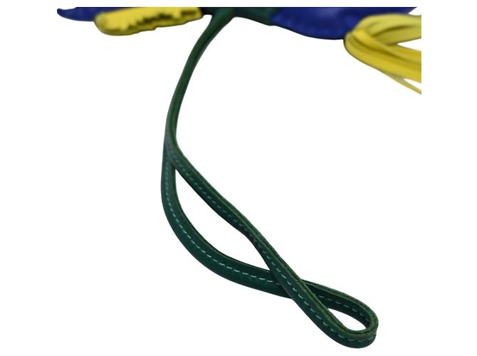 Hermès Hermes Rodeo Charm GM Blau Golden - Ansicht 3