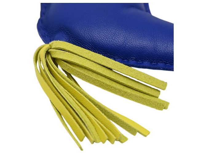 Hermès Hermes Rodeo Charm GM Blau Golden - Ansicht 4