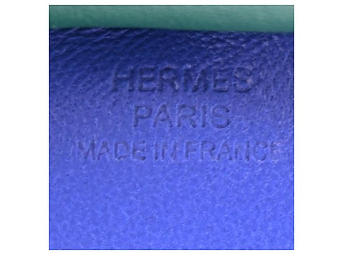 Hermès Hermes Rodeo Charm GM Blau Golden - Ansicht 5