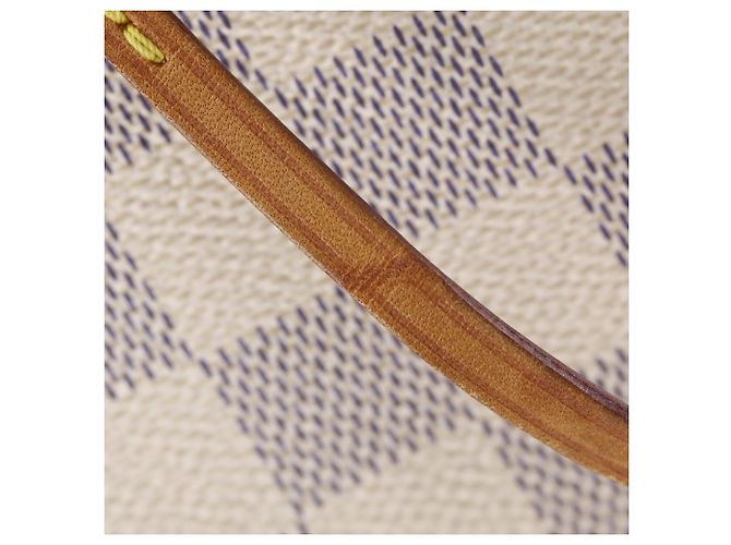 Sac Cabas Louis Vuitton Neverfull MM Blanc - vue 11