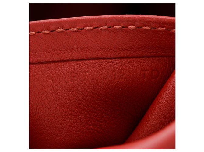 Hermès Hermes Ricol 17 Schultertasche Rot - Ansicht 10