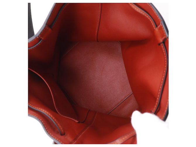 Hermès Hermes Ricol 17 Schultertasche Rot - Ansicht 5