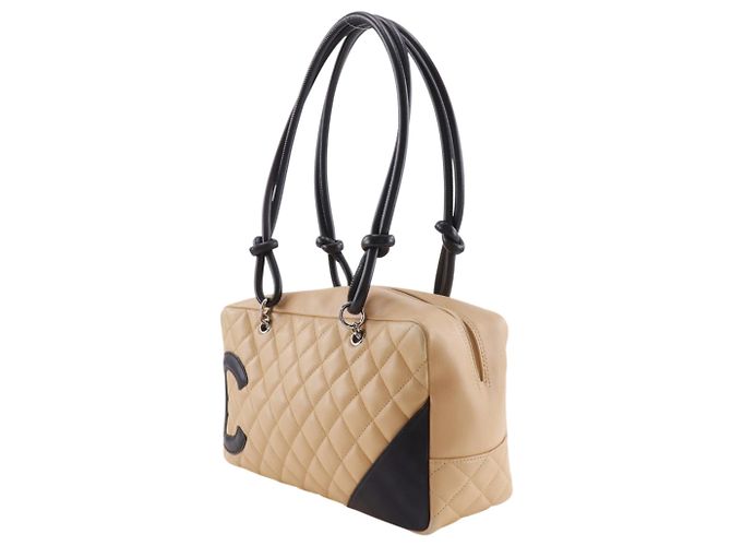 Borsa a tracolla Chanel Cambon Ligne Beige - vista 2