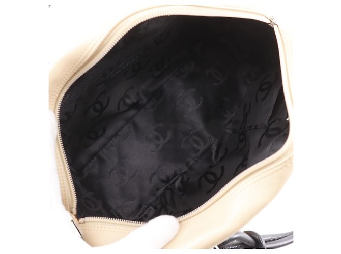 Borsa a tracolla Chanel Cambon Ligne Beige - vista 6