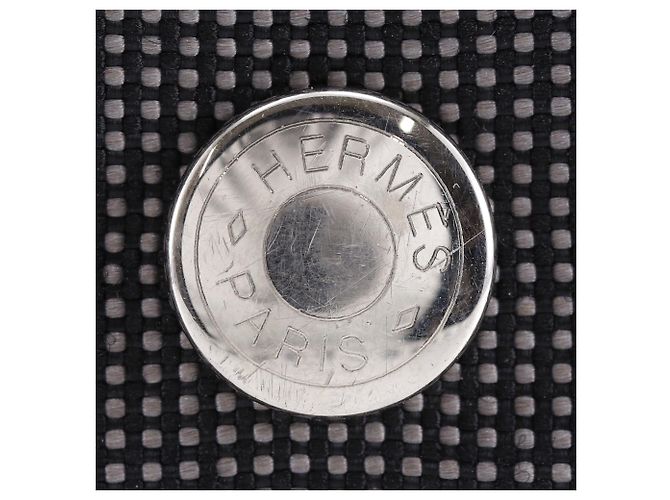 Hermès Bolsa de Ombro Hermes Herline Basas PM Marrom - vista 14