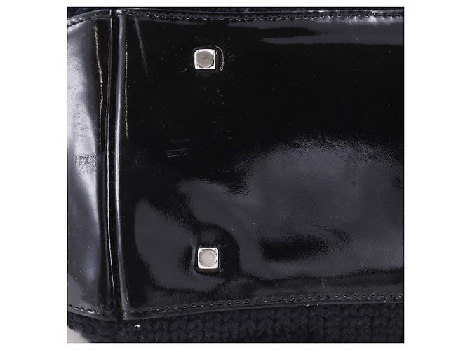 Borsa Tote Salvatore Ferragamo Gancini Nero - vista 14