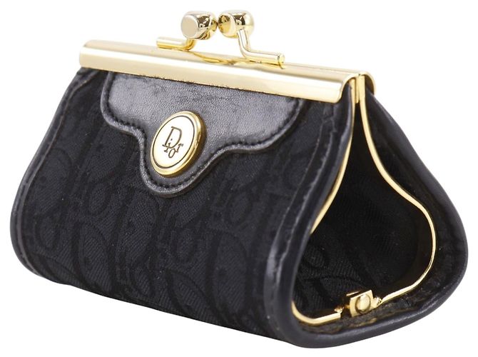 Monedero Christian Dior Trotter Negro - vista 2