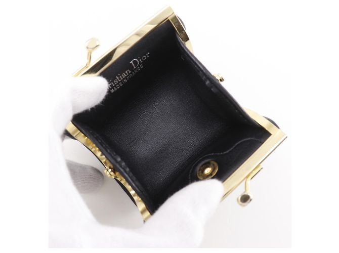 Monedero Christian Dior Trotter Negro - vista 5