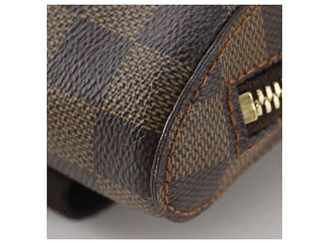 Louis Vuitton Geronimos Umhängetasche Braun Damier ebene - Ansicht 4