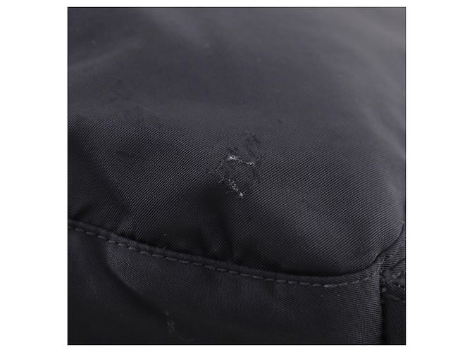 Borsa a tracolla Prada in nylon nero - vista 12
