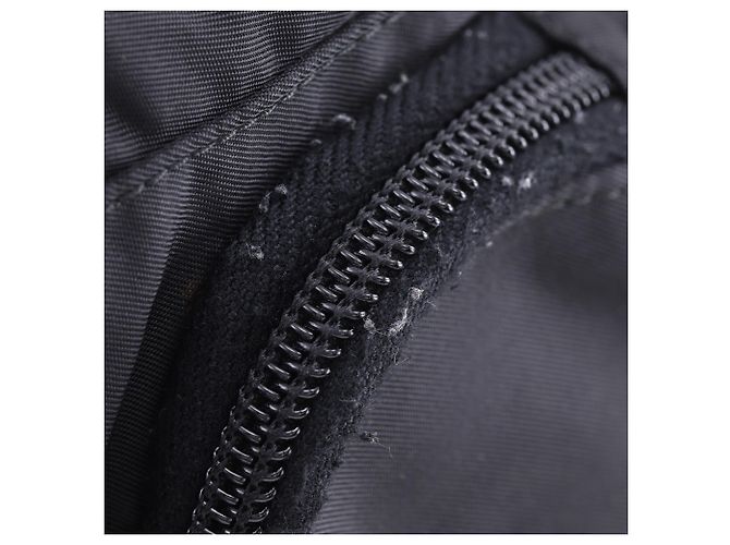 Borsa a tracolla Prada in nylon nero - vista 14