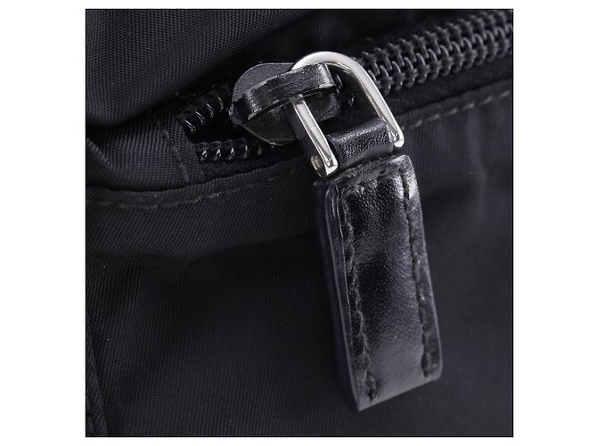 Borsa a tracolla Prada in nylon nero - vista 16