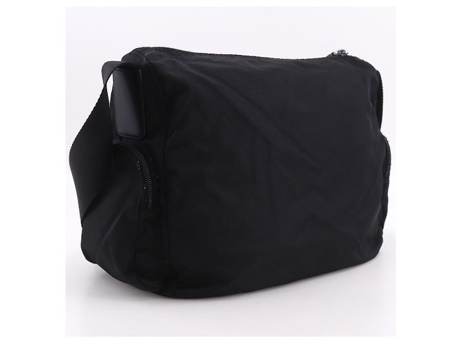 Borsa a tracolla Prada in nylon nero - vista 3