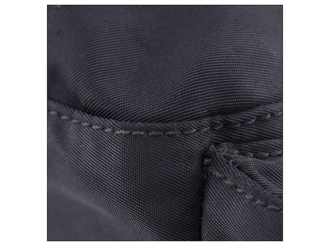 Borsa a tracolla Prada in nylon nero - vista 4