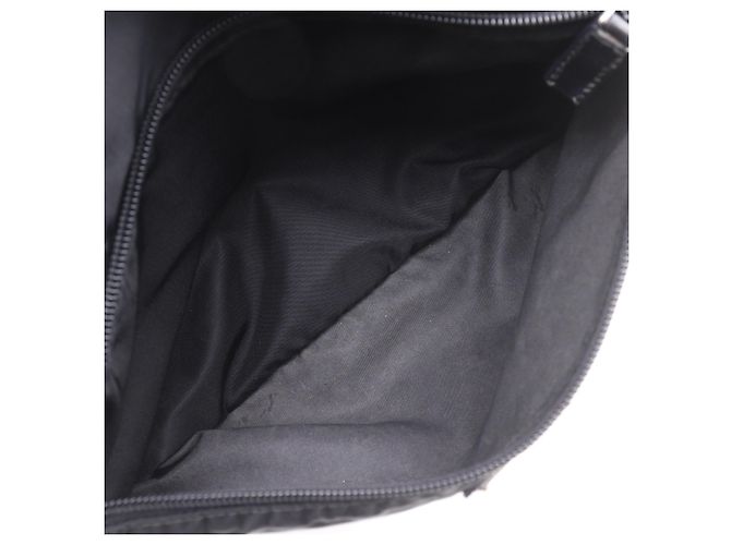 Borsa a tracolla Prada in nylon nero - vista 7