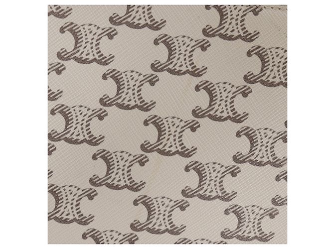 Céline Sac à main Celine Vertical Cabas Blanc - vue 10