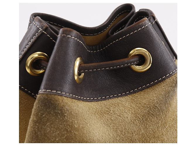 Bolso de hombro Loewe Anagram Beige - vista 10