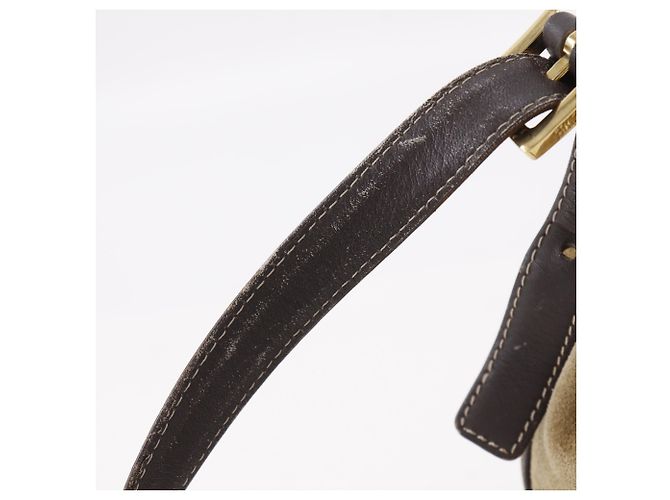 Bolso de hombro Loewe Anagram Beige - vista 11