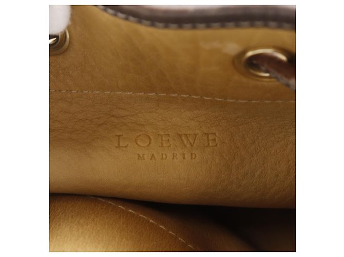 Bolso de hombro Loewe Anagram Beige - vista 6