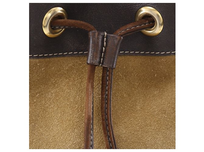 Bolso de hombro Loewe Anagram Beige - vista 7