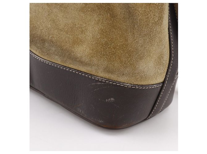 Bolso de hombro Loewe Anagram Beige - vista 8