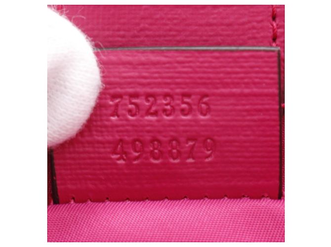 Borsa a secchiello Gucci Marrone Rosa - vista 11