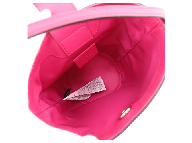 Borsa a secchiello Gucci Marrone Rosa - vista 6
