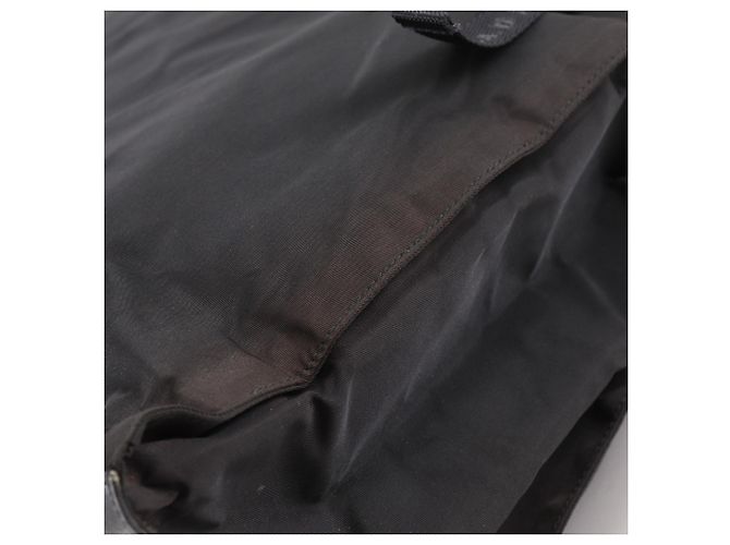 Tote Sac cabas Prada en nylon noir - vue 12